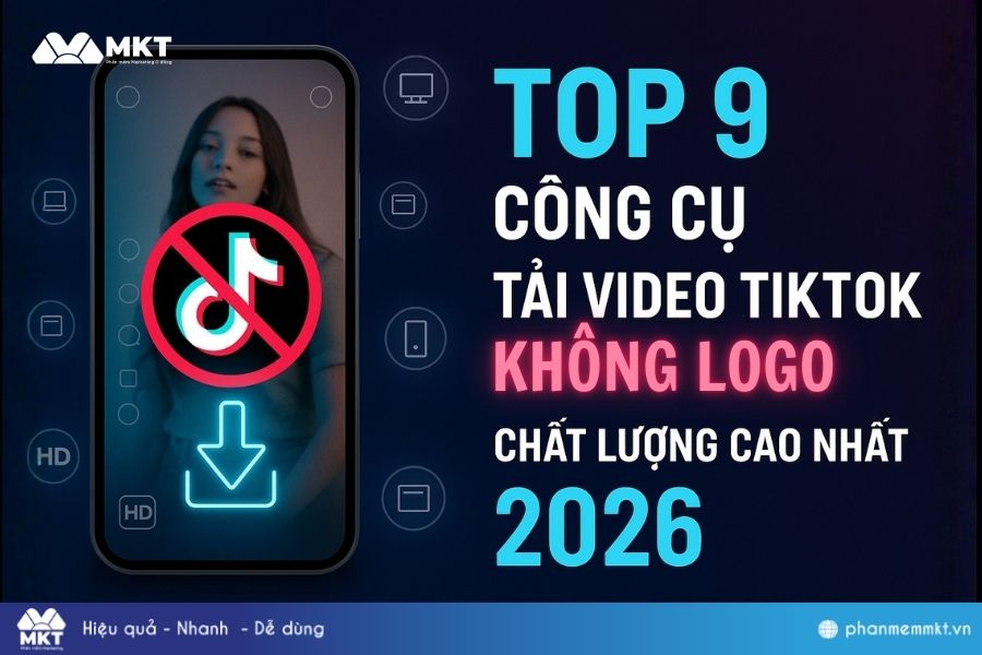 Công cụ tải video tiktok không có logo
